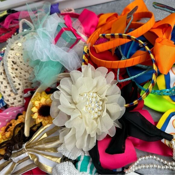 57 Piece Hair Accessories Headband Lot - Picture 8 of 13